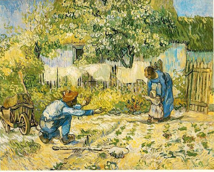 Vincent Van Gogh First Steps china oil painting image